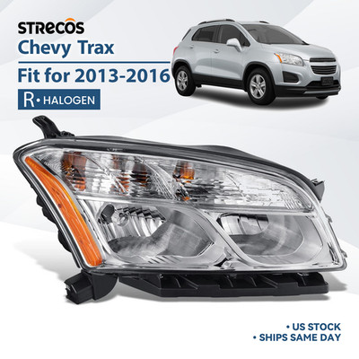 Halogen Headlight For 2013-2016 Chevrolet Trax LS LT LTZ  W/ Blub Passenger Side