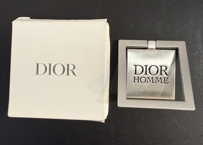 Dior Homme Phone Finger Ring Holder Stand Grip Silver   Limited   VIP Gift NEW
