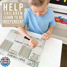 Magnetic Chore Chart for Kids Multiple Kids   Dry Erase Chores Chart for Teen...