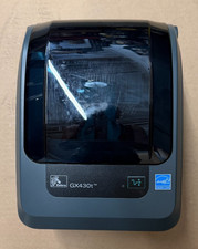 Zebra GX430t Thermal Transfer Printer Ethernet Version- NO AC ADAPTER