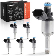 A-Premium 6 Holes Set of 6 Fuel Injectors Compatible with Chevrolet Traverse 201