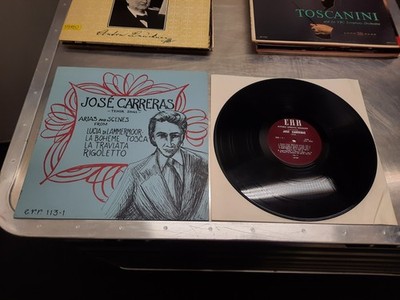 Jose Carreras Arias ERR 113-1 USA TOP Condition Vinyl LP