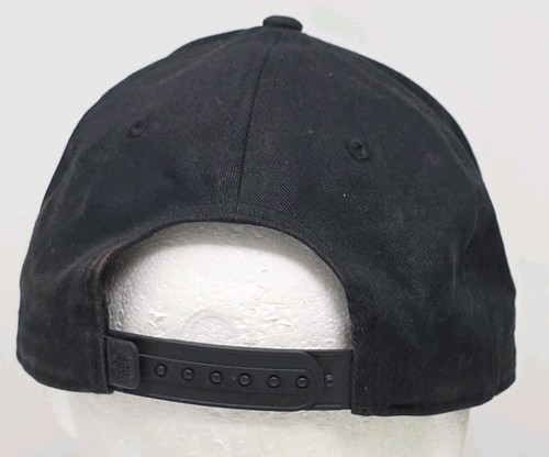 Adidas Golf Turf Snapback Cap Golf Embroidered Logo Black Hat OSFM PGA - Picture 5 of 9