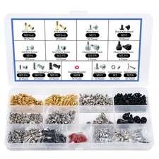 502PC Computer Motherboard Screws Kit Motherboard Standoffs Screws for Universal