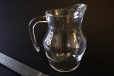 Vintage Luminarc Small Classic Glass Jug - Water Milk Juice - Table Serving Jug