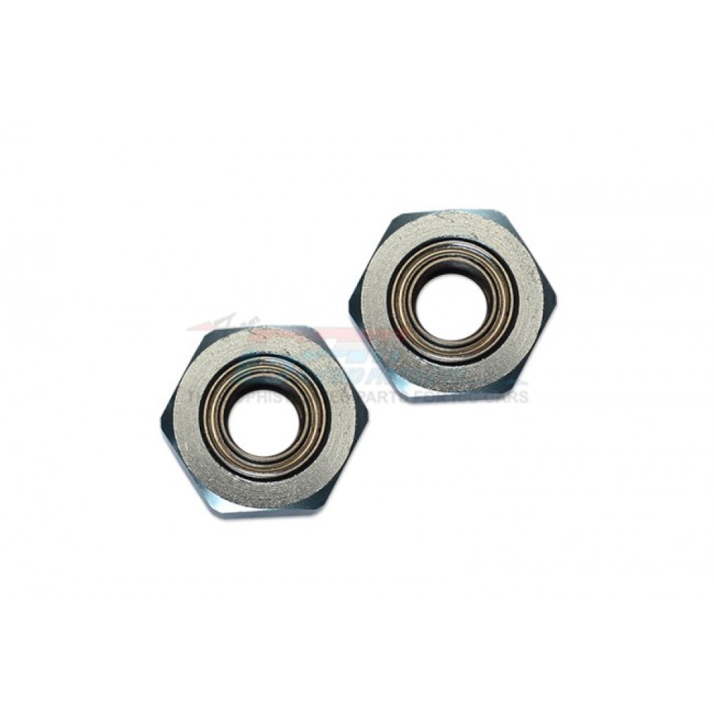 GPM-DT3010F-GS Aluminum Front Wheel Hex Adapter With Bearing For TAMIYA DT-03
