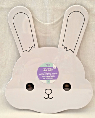 Creatology Crafts Bunny Coloring Boards Includes 2 Boards 10''x8.24'' EASTER New