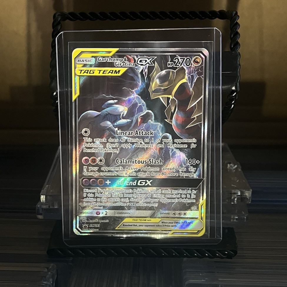 The Pokémon Company Garchomp & Giratina GX Unified Minds Ultra Rare Holo 270HP