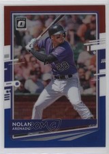 2020 Panini Donruss Optic Red White & Blue Prizm 101/150 Nolan Arenado #149 7xr