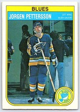 1982-83 O-Pee-Chee Jorgen Pettersson St. Louis Blues #309