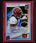 2025 Donruss Optic Tahj Brooks Red (RAW)
