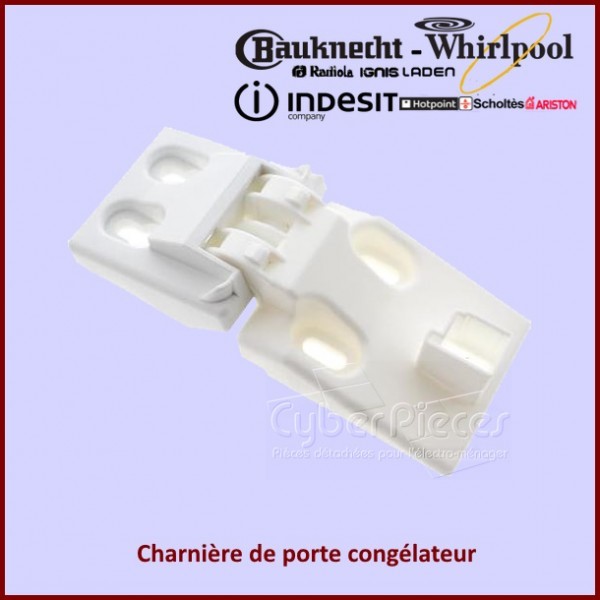 Charnière Whirlpool 480132101217 haute résistance en alliage zinc injecté