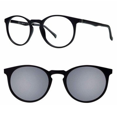 Eyewear CentroStyle F0212 47 002 000N Matt Black + Clip On 47 20 140