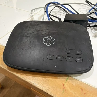 Ooma Telo Haustelefon 110-0119-502 schwarz Telo 104 gebraucht getestet funktioniert - Bild 1 von 4
