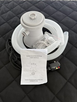 Pool Filter Pump Model: HS-630 For Above Ground Pools + Chemical Dispenser