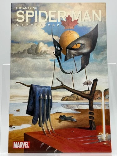 Amazing Spider-Man #592 (2009) Wolverine Art Appreciation Var Marvel Comics NM+