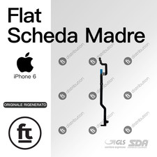 APPLE FLAT CONNETTORE TASTO HOME A SCHEDA MADRE IPHONE 6 ORIGINALE RIGENERATO