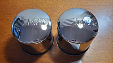 Vintage Mt Mickey Thompson Wheel Center Cap Set Of 2 - Excellent Vintage Mt Mickey Thompson Wheel Center Cap Set Of 2 - Excellent