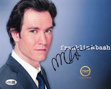 Mark-Paul Gosselaar signed autograph Franklin & Bash 8x10 promo photo w/ JSA COA