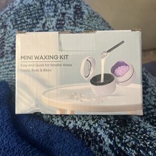 Mini Waxing Kit for Facial Bikini Body Hair Removal Set with 100g Wax Beads