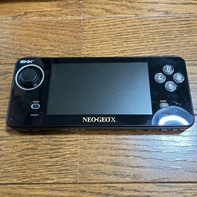 SNK NEO GEO X GOLD Limited Edition Console System with Box Tested