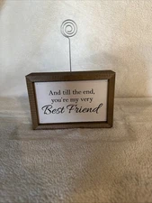 Wood Decorative Sign