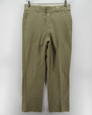 VTG Dickies Pants Men 30X32 Beige Khaki Chino Trousers Workwear Heritage Y2K 