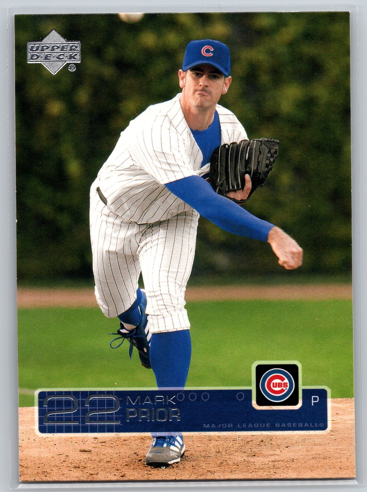 2003 Upper Deck #172 Mark Prior Chicago Cubs MLB Baseball Card Pitcher
