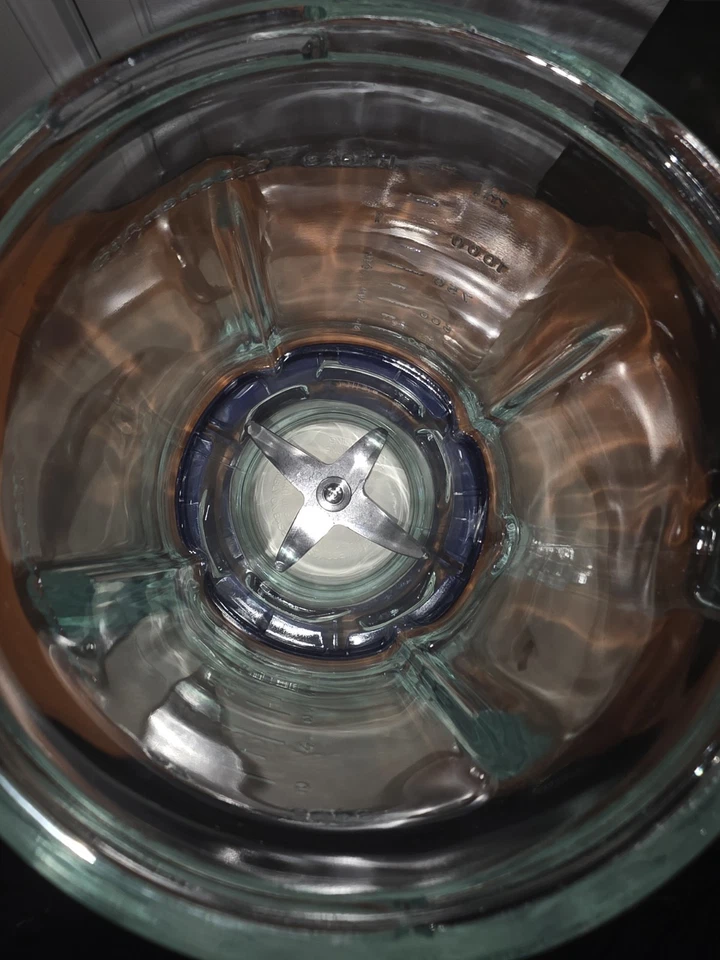 KitchenAid 40盎司玻璃搅拌机罐带盖子和刀片组件-5杯替换件 — 第 2/3 张图片