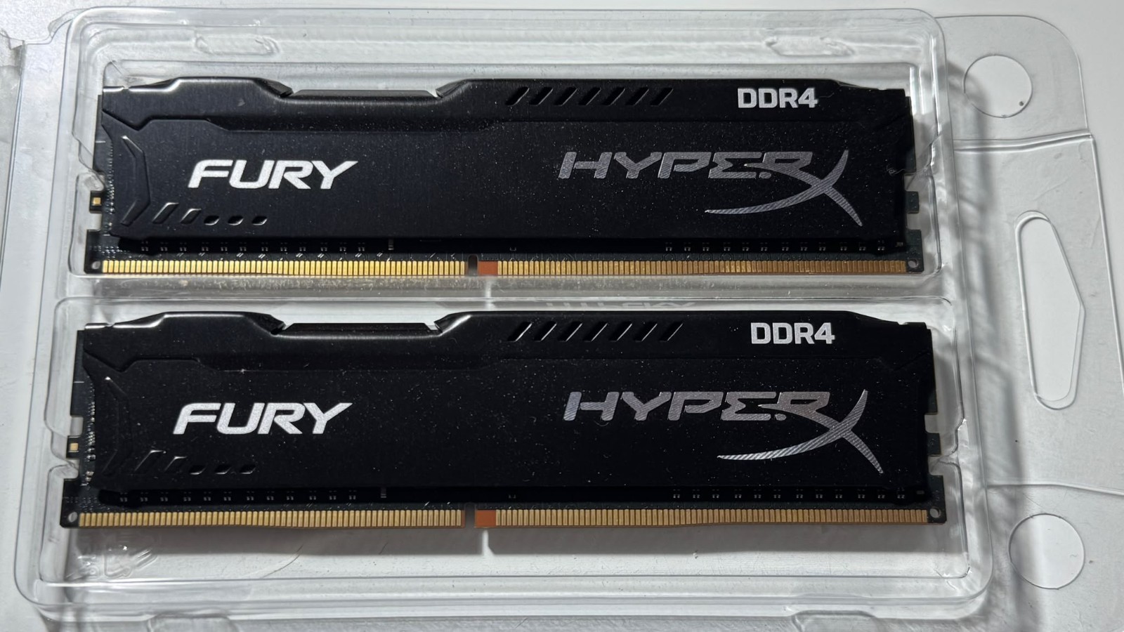 HyperX FURY DDR4 8GB (2x4GB) 2400MHz DIMM PC4-19200 288-pin HX424C15FBK2/8