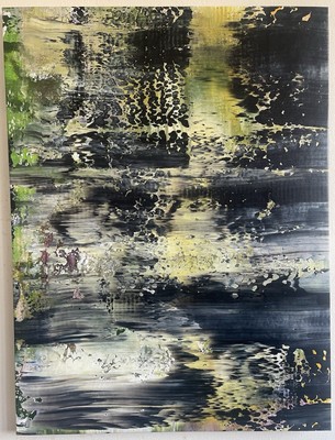 Handmade Abstract Painting 43x65x1,3cm Wallart Acryl
