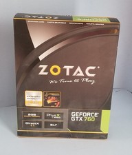 ZOTAC NVIDIA GeForce GTX 760 2GB GDDR5 PCI-E Video Card 299-3N265-100Z8 sealed