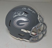 Gunner Stockton Autographed Georgia Bulldogs Slate Mini Helmet Go Dawgs BAS