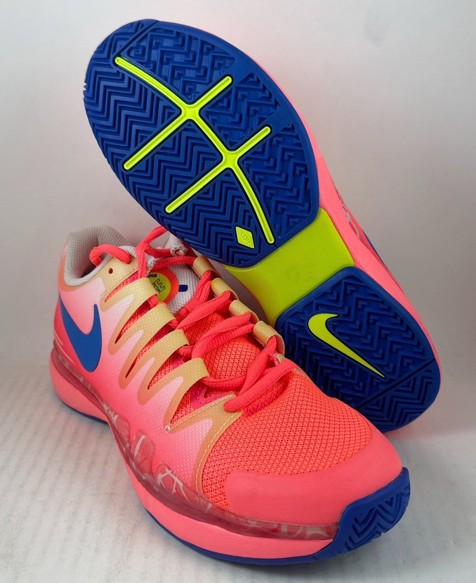 Nike Court Zoom Vapor 9.5 Tennis Sneakers Pink FB2664-600 Federer