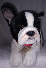 FAO Schwarz BOSTON TERRIER Plush 11" NWT