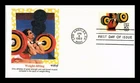 DR JIM STAMPS US COVER OLYMPICS WEIGHT LIFTING AIR MAIL FDC FLEETWOOD