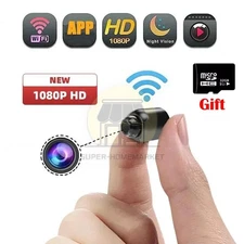 1080P HD Mini WiFi Camera Wireless Night Vision Home X5 Remote Pet Kids Monitor