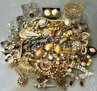 Vintage & Costume Jewelry Lot Carolee Trifari Coro Florenza Castlecliff Emmons +