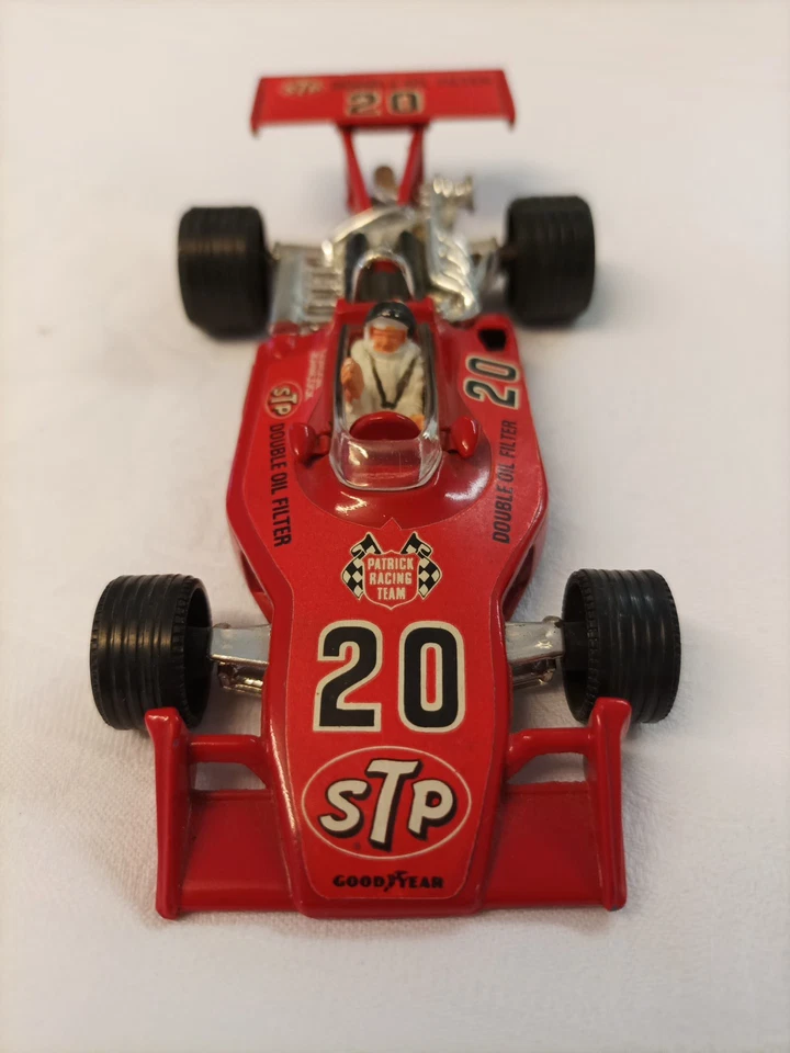 Auto da corsa vintage Corgi Toys 159 STP Patrick Eagle Indianapolis in scatola c 1974 - Immagine 4 di 4