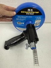 HFT 25' Drill Powered Drain Auger #57202. New