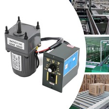 110V AC Gear Motor, Electric Gear Motor, 15W Gear Motor with Adjustable Speed