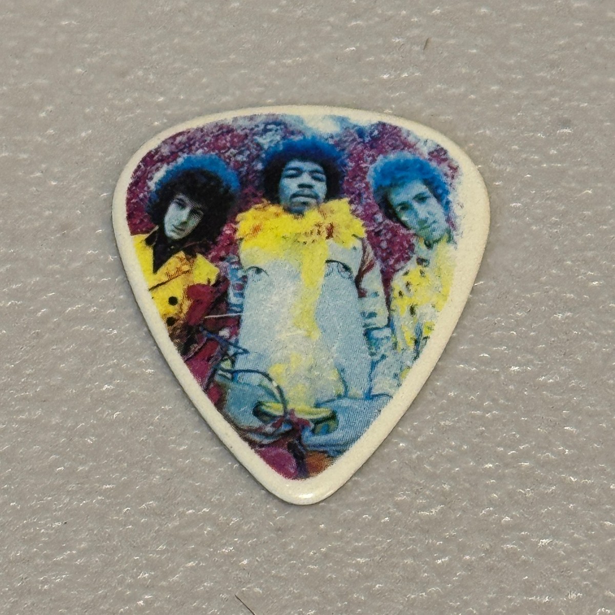 Jimi Hendrix Experience Guitar Pick Officially Licensed Purple