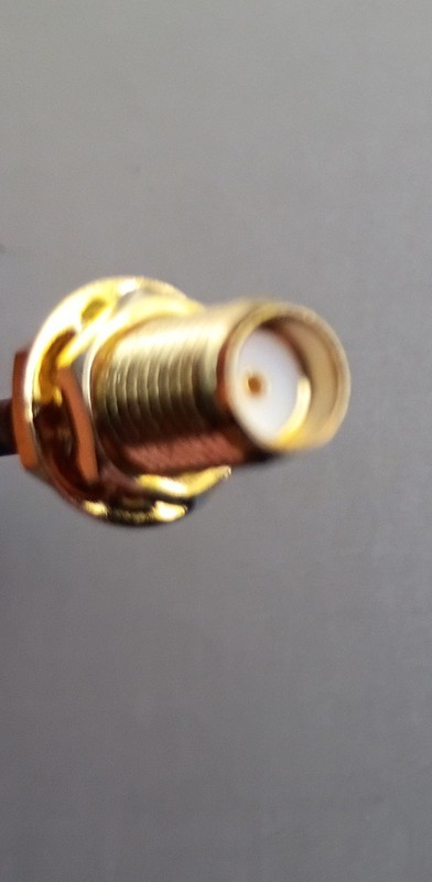 SMA Female 2.5 Plug Cable Using 1.13mm Coax,