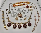 Antique costume Jewelry Estate lot, Sarah Coventry Set And More