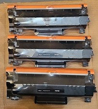 TN760 Toner Cartridge Black w/ Chip For Brother MFC-L2710DW L2730DW - 3 Pack