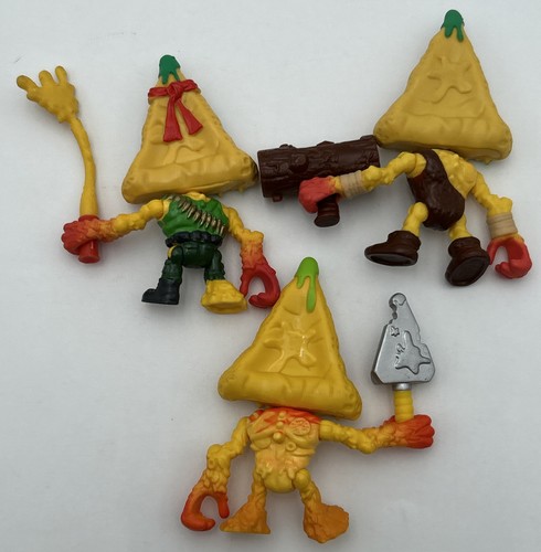 The Grossery Gang Lot Of 3 Putrid Pizza - Action Figures w/Accessories VGUC - Picture 5 of 8