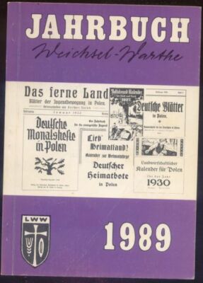 Jahrbuch Weichsel-Warthe 1989 LWW