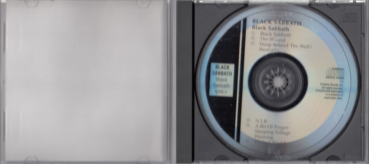 Black Sabbath by Black Sabbath CD 6006-2 | eBay Black Sabbath by Black Sabbath CD 6006-2 | eBay