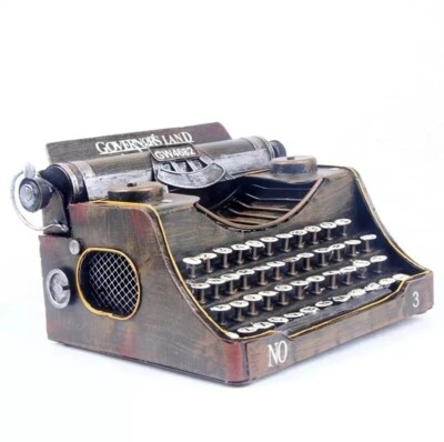 Decorative Typewriter Retro Style Home Decor Size Small 25 cm x 13 cm - NEW  