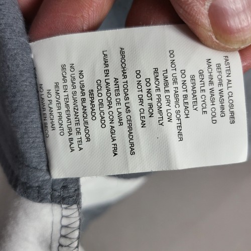 Free Tech Full Zip Long Sleeve Windbreaker Jacket Women's Plus 2X (18w-20w) Gray - Picture 11 of 15